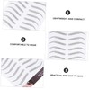 NOLITOY Natural Look False Eyebrows Stickers 12 Sheets Waterproof Easy