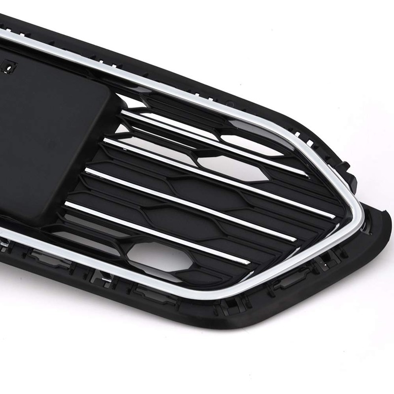 CHEDA Front Chrome Hood Mesh Grill, Compatible With 2016-2018 Chevy