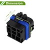 HOPESPANNER 12V/24V 80A Auto Relay Multi Purpose Waterproof Car Relay