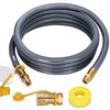 15FT 24FT 30FT 50FT 3/4" ID Natural Gas Hose with
