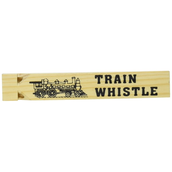 Rhode Island Novelty 7" Wooden Train Whistle