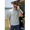 Men's Loose Fit Athletic T-Shirts Lightweight Quick Dry Short Tshirts