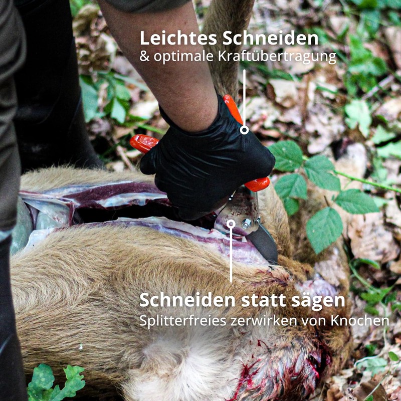 Original LÖWE Hunting Scissors 1.117 - Cutting Instead of Sawing