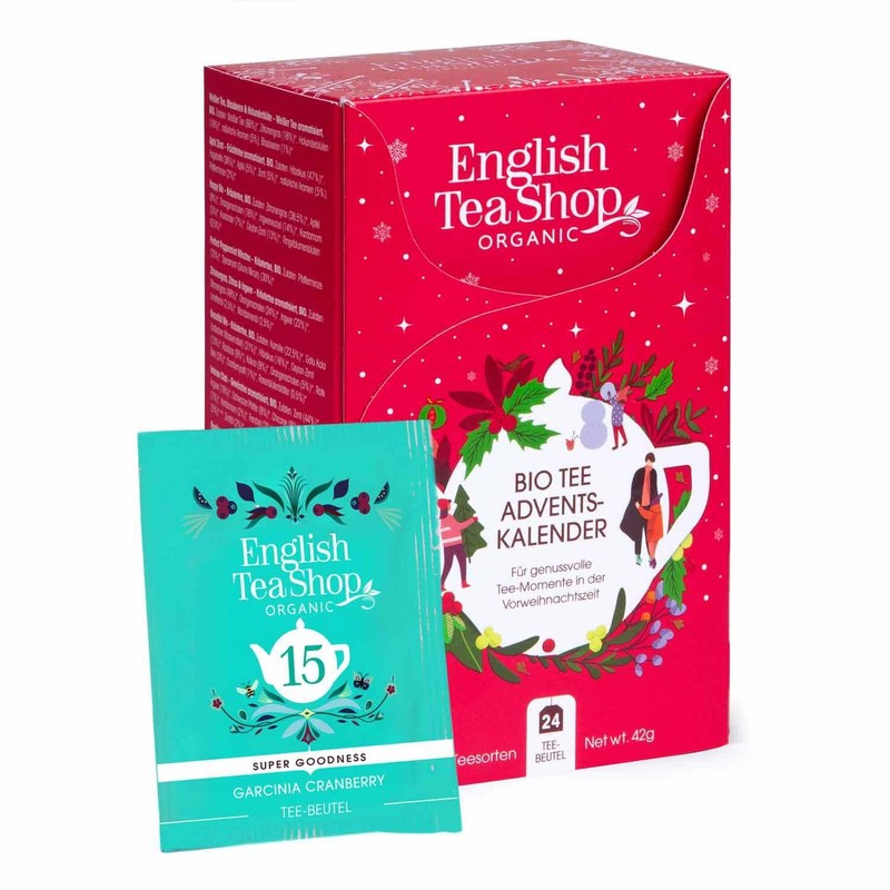 ETS Tea Advent Calendar 2024 "Elf Village" Red | 24