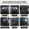 1 Piece Car Storage Bag, Pu Leather Car Side Bag,