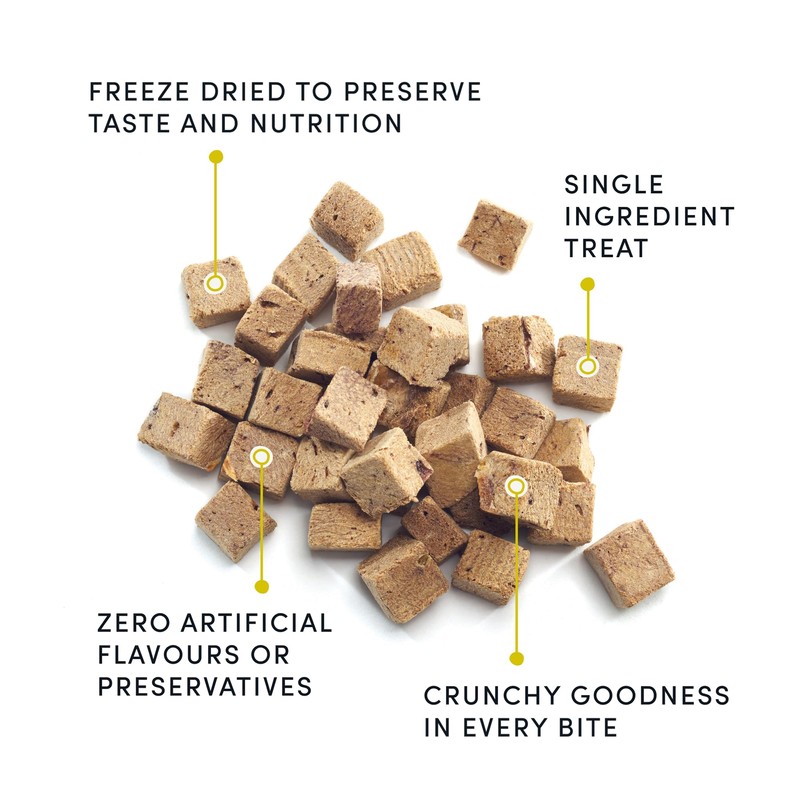 CRUMPS NATURALS Freeze Dried Cat Treats Beef 1.05oz, Cat Treats
