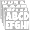 Bemeol Letter Stickers 351 Pieces 4 Inch Bulletin Board Letters