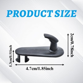 Kutyun 4PCS Car Floor Mat Clips, Floor Mat Hooks, Multipurpose Car Carpet Mat Fixing Buckles, 08210-00820, 08211-00720 Car Accessories for Toyota Lexus Carpet Holders Fixing Clamps Retainer Fastener