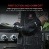 Grillstream Deluxe Leather Gloves, Heat-Resistant with Ultra-Durable Lining, Stylish &