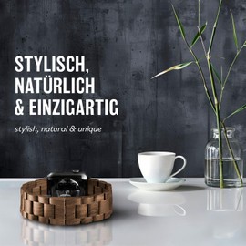 Timber Strap for Apple Models, Wood Metal