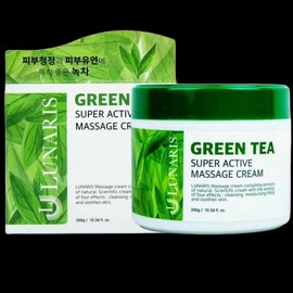 Juria Lunaris Massage Cream 300ml - Green Tea / 쥬리아 루나리스 마사지 크림 300ml-녹차
