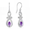 Valentines Day Gift Dangle Drop Earrings 925 Sterling Silver Dainty