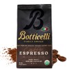 Botticelli Espresso Blend Ground CoffeeUSDA Organic, Medium Caffeine, Dark Roast