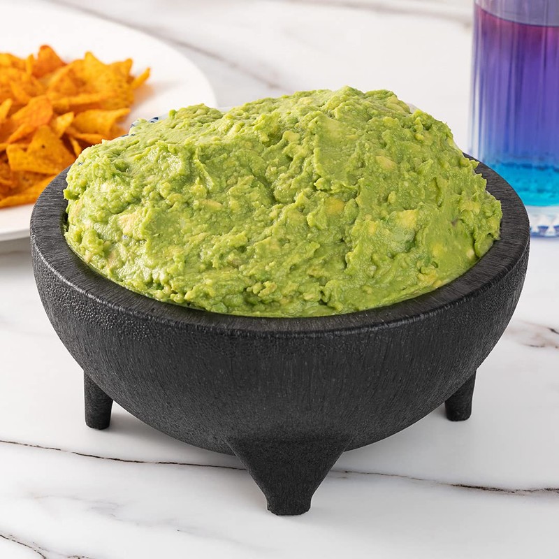 Restaurantware-56 Ounce Salsa Bowl, 1 3-Legged Design Molcajete Bowl -