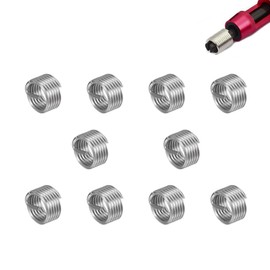 M16*2 Gewindeeinsatz, Helicoil Gewinde Gewindehülse Gewindeadapter Reparatureinsatz, Gewindereparatur Zubehör (10er Pack, 1D)