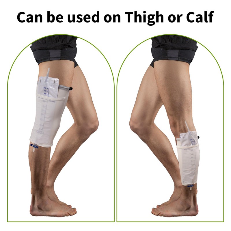 Catheter Leg Bag Holder, Catheter Sleeves, Urine Leg Bag, Urinary