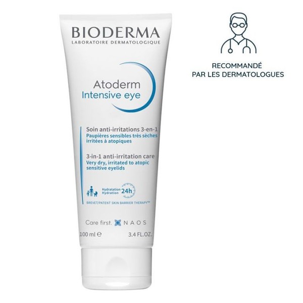 Bioderma Atoderm Intensive Eye Soin Anti-irritation Paupières 100 ml