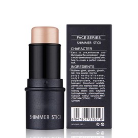 Highlighter Stick Foundation, Face Makeup Highlight Shadow Stick Contour Corrector Pen Texture Cream, Face Contour Stick, Corrector Maquillajes(Tipo 2)