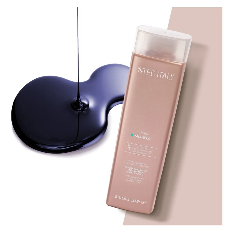 Tec Italy Shampoo Cabello Rubio O Blanco Lumina 300 Ml