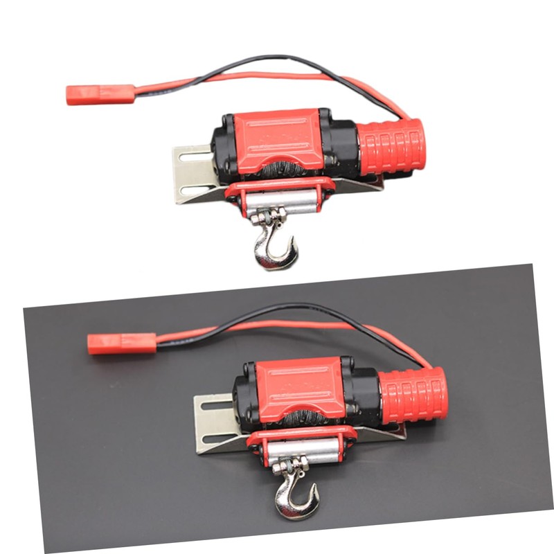 BUGUUYO Rc Car Winch Crawler Winch for Scale High Simulation