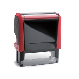 Hubco Red 4913 Self-Inking Notary Stamp - Wisconsin