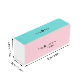 Baluue 10pcs Eva Four Sided Nail Files Versatile Manicure Tools for Women for Home Use Nail Art Easy and Sanding