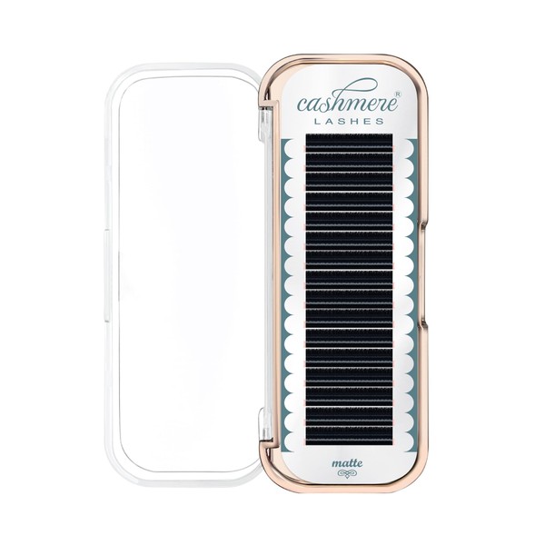 Cashmere Lashes Matte 0.15 C curl Mixed Tray Classic Flat