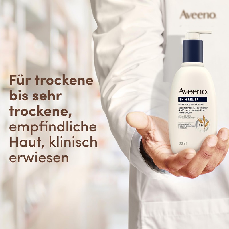 Aveeno® Skin Relief Moisturising Body Lotion with Soothing Triple Oat