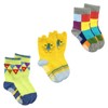 Belle Donne Peek A Boo Animal Non-Skid Toddler Socks -