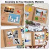 Scrapbook 7x7 Inch DIY Scrapbook Album, 20 Sheets Hardcover Kraft
