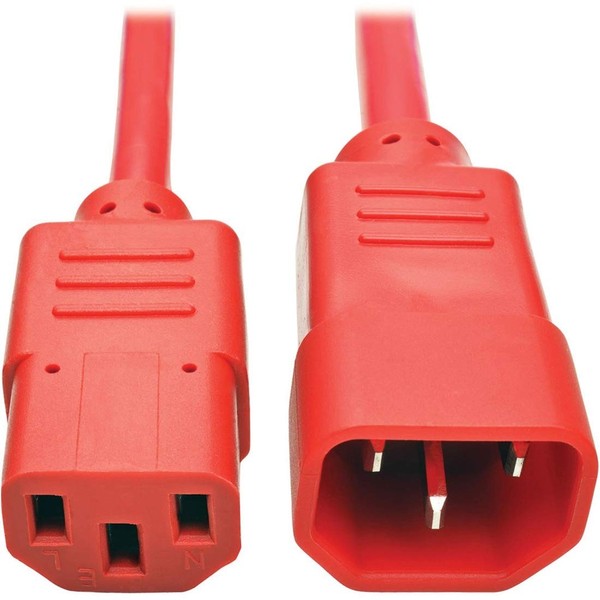 Tripp Lite P005-002-ARD 2' Heavy Duty Power Extension Cord, C14-C13,