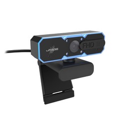 uRage REC 900 FHD Streaming Webcam High Resolution Full HD Quality with Built-in Microphone - Black