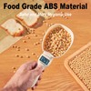 Digital Measuring Spoon Scale, Adjustable Electronic Kitchen Scoop, Max Weight