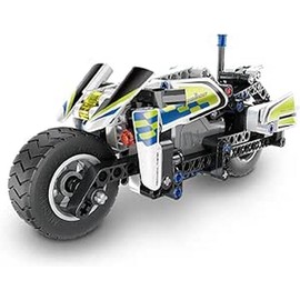 iM.Master Pull Back Racing Police Motorbike, 193 Piece (Can Combine with 5805)