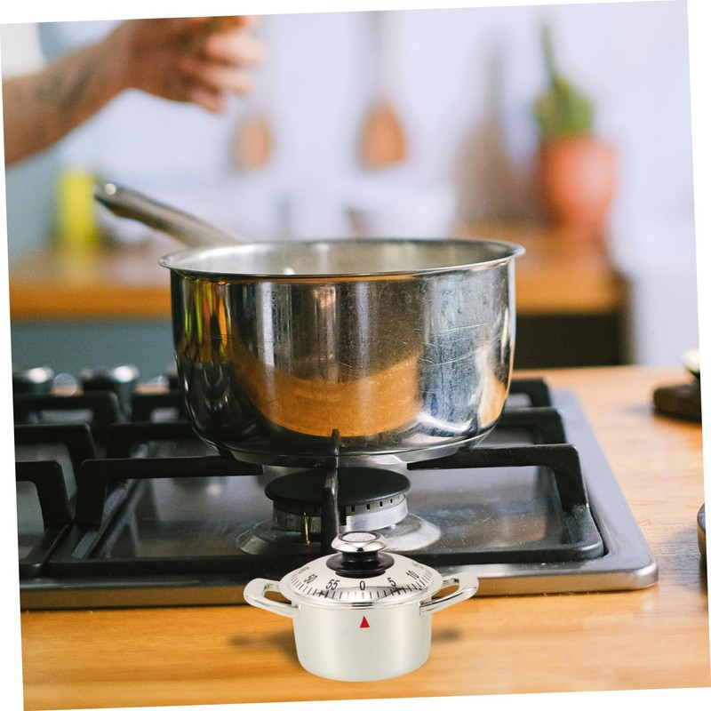 GRIRIW Modern Kitchen Timer 60-Minute Countdown Alarm for Cooking Learning