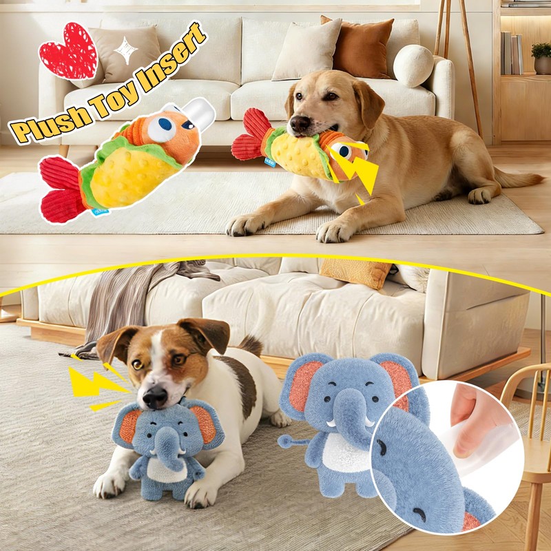 Fvbber 32 Pack Replacement Squeakers for Dog Toys - 6