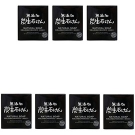 Max Additive-Free Charcoal Soap, 2.8 oz (80 g) (7 Pieces)