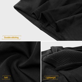 OneTigris Airsoft Balaclava Mesh Mask, Full Face Protection Ninja Style Paintball Face Mask for Airsoft Paintball CS Hunting Cycling Motorcycle, Black