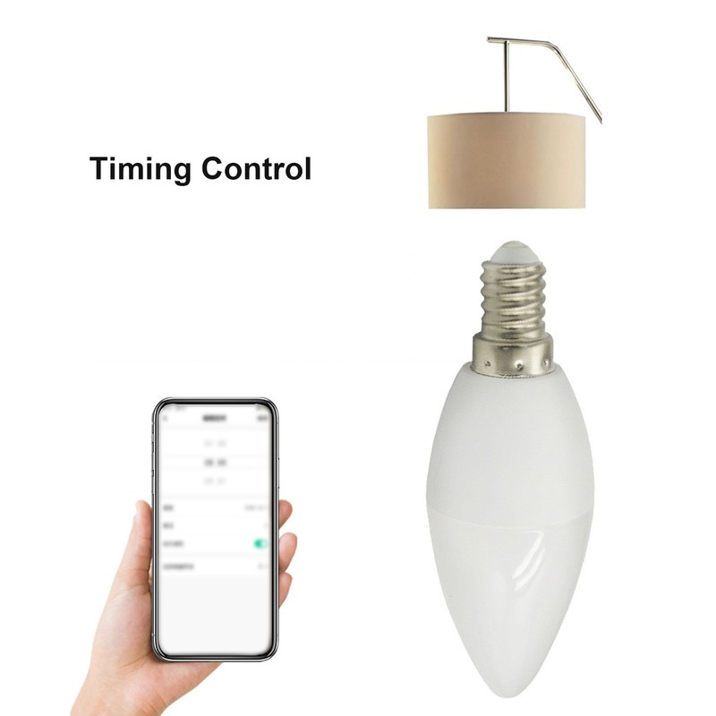 Smart LED Light Bulb APP Remote Control Multifunctional WiFi Smart