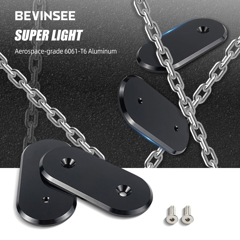 Bevinsee Firewall A/C Hole Cover AC Plug Cap Compatible with