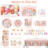 cocomigo 242 PCS 10th Birthday Decorations for Girl, All-in-1 Supplies