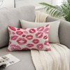 TKS MITLAN Lips Prints Throw Pillow Case Cushion Cover Kiss