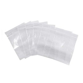 100pk Self Locking Plastic Bags 2mm Thick All Purpose Storage Bags (4x5)