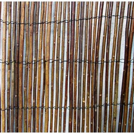 Master Garden Products WF-5 Willow Fencing, 5'H x 14" L, Brown