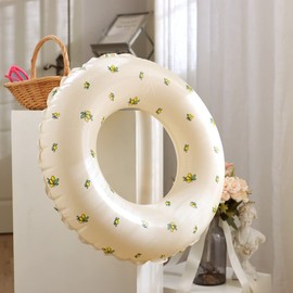 AiMMei Float, Durable, Stable, Leak-Resistant, Stylish, O-Shaped, Summer, Heat Prevention, Bon Festival, Pool, Beach, Birthday, Elementary School Students, Junior High School Students, Gift (90#,