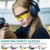 ZOYYE Shooting Glasses with 5 Interchangeable Lenses and Carrying Case