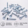 SKIR'CO (20 pcs) DIN 571 Zinc Plated Steel Hexagon Head