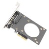 Solid State Drive U.2 to PCIE X4 SFF8639 Transfer Expansion