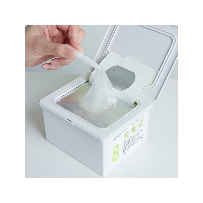 BIOM 에잇 티 퀵 부스팅 마스크 (30매) 뽑아쓰는 마스크팩 8