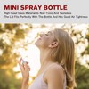Csdtylh Mini Spray Bottle 2ml, Refillable Glass Spray Bottle, Glass
